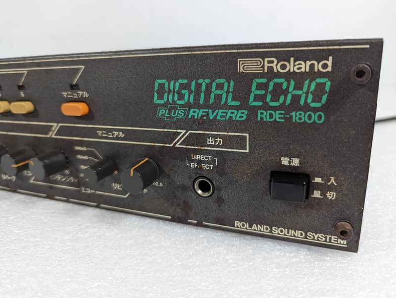 Roland RDE-1800 Digital Echo + Spring Reverb *Soundgas* | Reverb