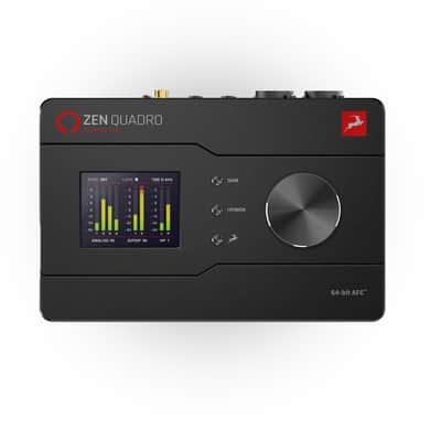 Antelope Audio - Zen Quadro Synergy Core | 14x10 Dual USB-C Bus-Powered Audio Interface with Discrete preamps, class-leading converters, and included real-time DSP+FPGA effects image 1
