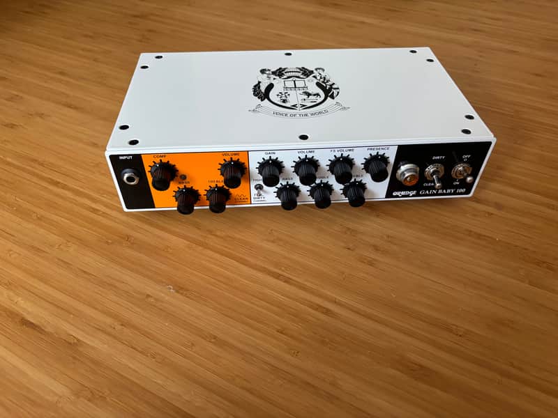 Orange Gain Baby 100 2-Channel 100-Watt Guitar Amp Head