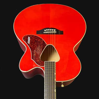 Gretsch G5022CE Rancher Jumbo Cutaway Electric, Fishman Pickup Savannah Sunset Inc Hard case image 6