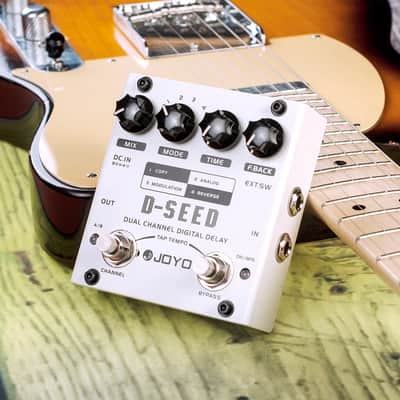 Joyo D-SEED Dual Channel Digital Delay 4-Mode Guitar Effect Pedal with Tap Tempo,price include the import duty for US buyer image 5