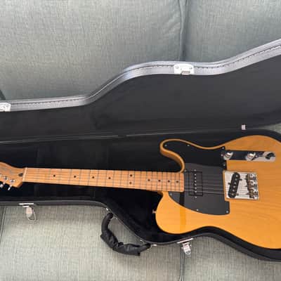 2013 MIM Fender FSR/Special Edition Deluxe Ash Tele, Case, Butterscotch Blonde, Upgraded image 17