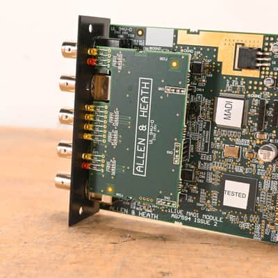 Allen & Heath M-MADI 64-Channel MADI Option Card for iLive Consoles CG01W44 image 6