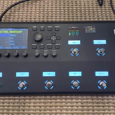 Fractal Audio FM9 Amp Modeler / FX Processor 2021 - 2023 - Black image 1