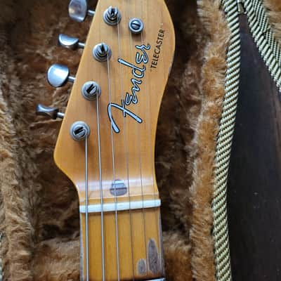 Fender Custom Shop Blackguard Thinline Telecaster (Parts guitar with CS Neck!) image 4