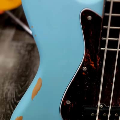 AIO J-Bass Relic - Sonic Blue GS-001 image 7