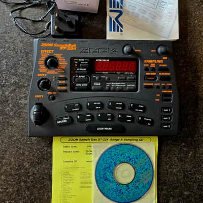 Zoom SampleTrak ST-224 Sampler 1999 - 2004 - Black image 4