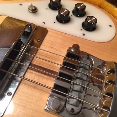 Vintage Univox tribute neck thru stereo bass 1976 JMatsumoto MIJ 1976 image 7