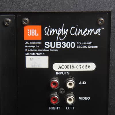 JBL ESC 300 Complete 5.1 Home Cinema System - 5 Speakers and | Reverb