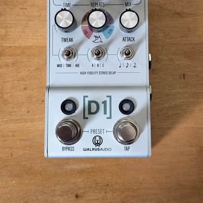 Walrus Audio Mako D1 High-Fidelity Stereo Delay V2 2022 - 2024 - Grey image 3