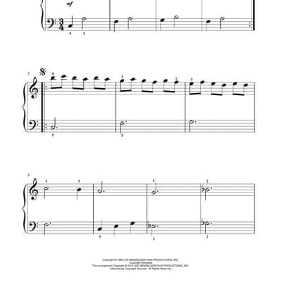 Beautiful Melodies For Beginning Piano Solo Beginning Piano Solo Songbook Hal Le image 5