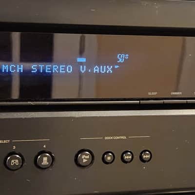 Denon Denon AVR-1312 Home theater receiver with 3D-ready HDMI switching 90s  - Black metal cabinet image 2