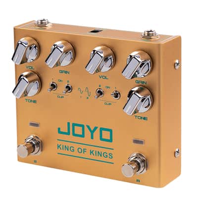 JOYO R-20 King of King Vintage Overdrive Pedal Dual Channel Free shipment,price include the import duty for US buyer image 2