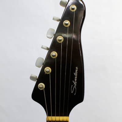 Rare Original and Complete Vintage Silvertone 1487 Electric Guitar image 11