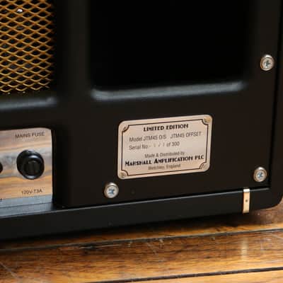 Marshall JTM45 O/S Offset Limited Edition 45-Watt 4x12" Guitar Amp Half Stack 2004 - Black / Beige image 18