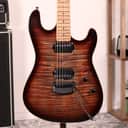 MusicMan Sabre HH - Roasted Maple Fingerboard, Cobra Flame