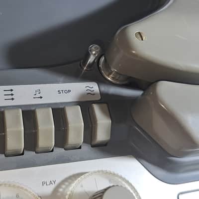ReVox G36 tape transport control escutcheon - Grey/Black image 4