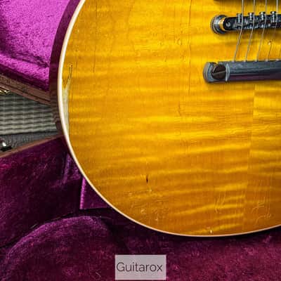2012 Gibson 59 Les Paul CC#2 Goldie Murphy Aged image 4