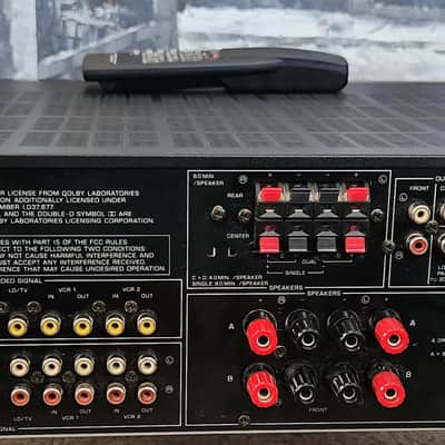 Yamaha Yamaha RX-V690 Audio Video Receiver (1993-95) 1993 - Black image 9