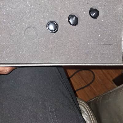 John East J-Retro 01 Deluxe Bass Guitar Preamp, Chrome plate, Black knobs image 4