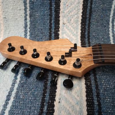 Custom Strat ST style 2020s - *Fender Tex Mex Pickups* Spalted maple natural image 5