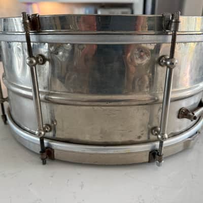 Gretsch US Quarter Master’s Snare Drum 15x6.5 1930-1939 - Nickel Over Brass image 6
