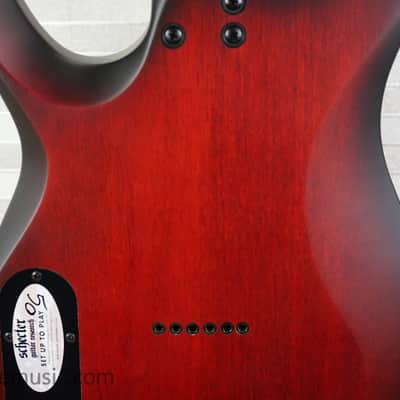 Schecter Sunset 6 Extreme - Scarlet Burst image 12