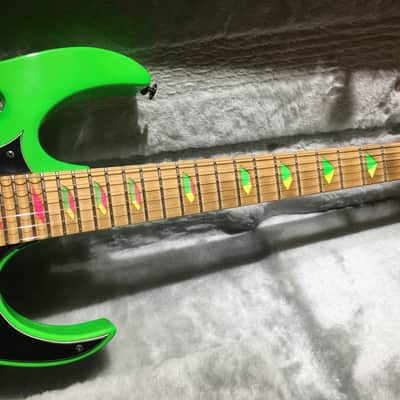 ibanez jem lng lochness green jem 777 1987 green image 13