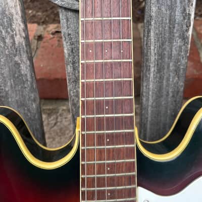 Mosrite Celebrity I 1965-1966 super clean, sunburst orginal case image 7