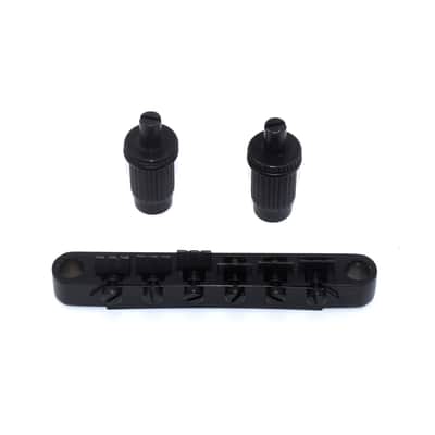 KD By AxLabs 12-String Tune-O-Matic Bridge & Stop Tailpiece - Satin Black image 1