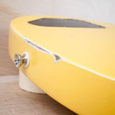 Gibson Les Paul Faded Double Cutaway 2008 Worn Yellow DC Special w/ Gold Gibson Hard Case image 14