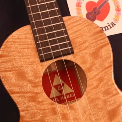 Rebel Curly Mango Gloss Tenor with Ebony Fretboard & Bridge #5151 image 19