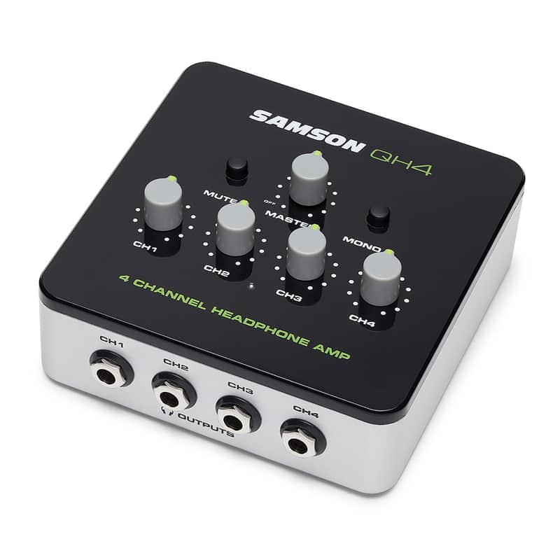 Samson QH4 4-Channel Headphone Amplifier image 1