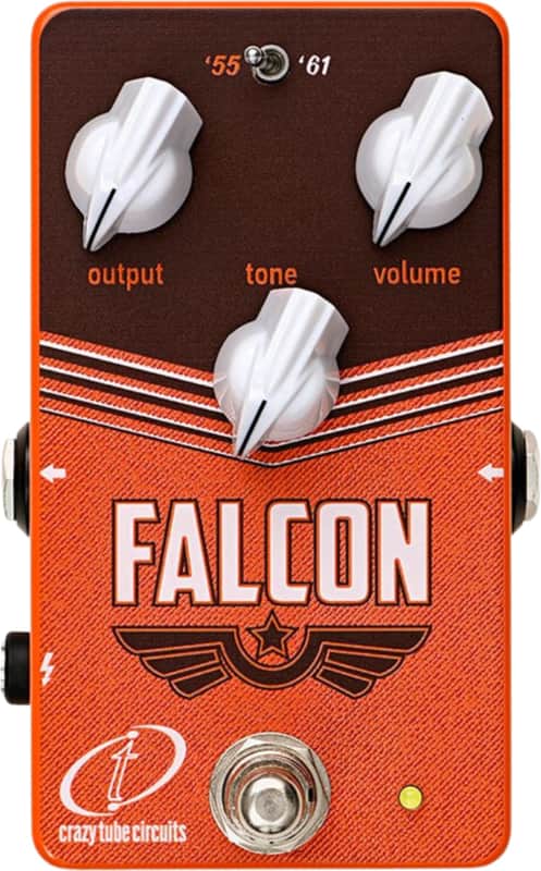 Crazy Tube Circuits Falcon Overdrive Effects Pedal image 1