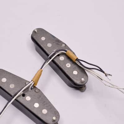 1979 Vintage Fender Stratocaster Grey Bottom Pickup Set 1970s USA image 9