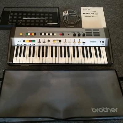 Brother Auto Emillion GX-151 Synthesizer/Organ-1979- Super Retro