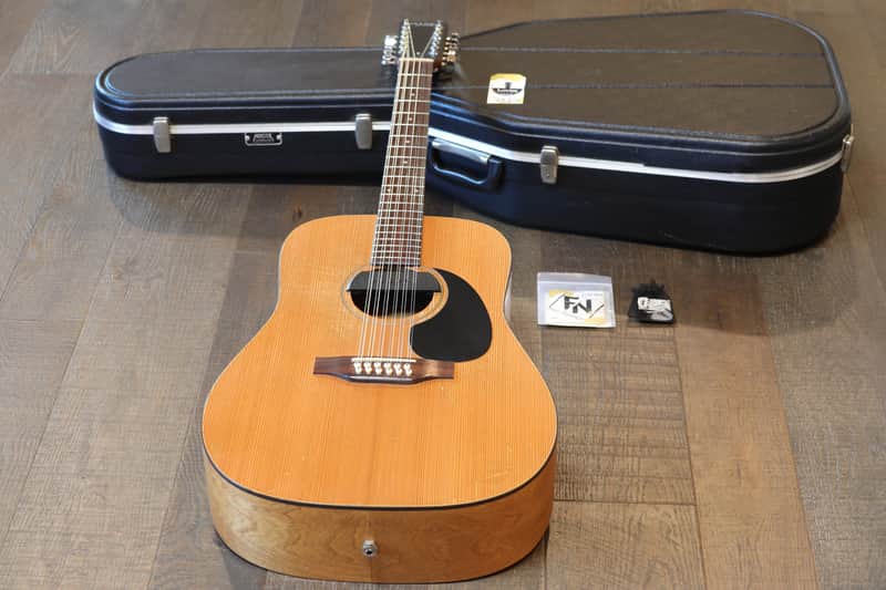 Vintage! 1980’s Simon & Patrick Luthier W.C. Natural Satin 12-String Acoustic/ Electric Guitar + Case image 1