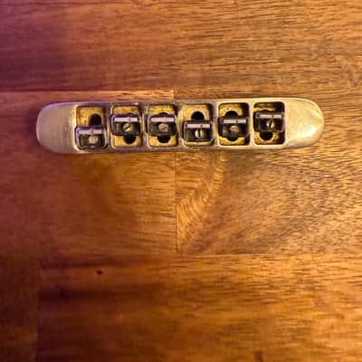 Gibson 9-Way 3-Point Adjustable Bridge 1982 - Chrome / Gold image 1