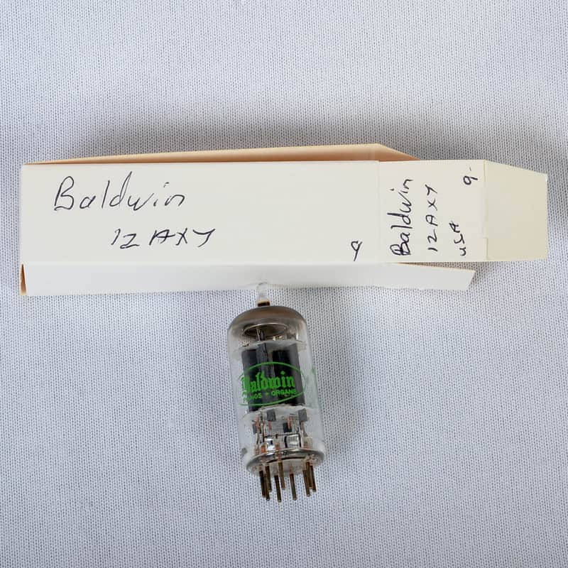 Vintage Baldwin 12AX7 Preamp Tube – USA Made – Tests Very Strong image 1