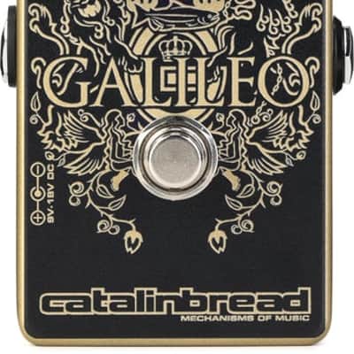 Catalinbread Galileo 4K Treble Boost Overdrive Pedal - Gold image 2