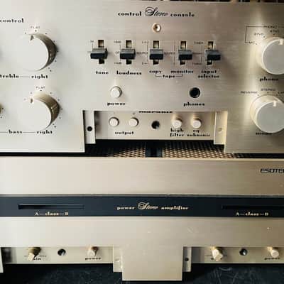 Marantz Esotec SC-6 Preamplifier + SM-10 Power Amplifier – Excellent Original Condition image 2