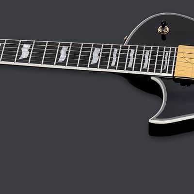 ESP LTD EC-1000 LH - Black Fishman Fluence Gold hardware image 2