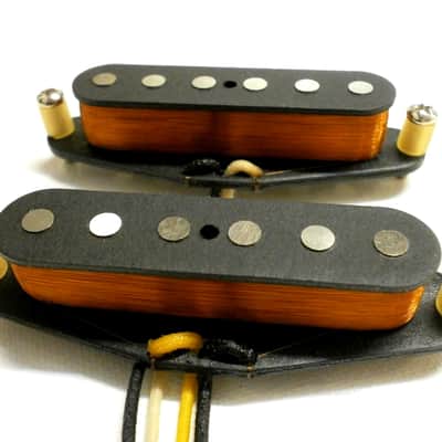 Duo Sonic 1956-63 HOT Guitar Pickups SET Bridge Neck Mustang  VINTAGE CORRECT Fender Custom Shop Q image 4