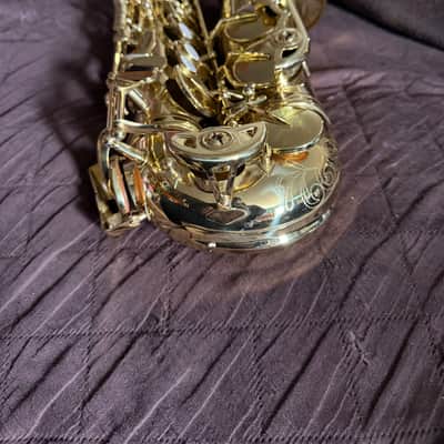 Selmer AS42 Professional Model: Warburton Edition Eb Alto Saxophone 2020s - Clear-Lacquered Brass image 2