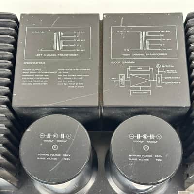 Mitsubishi DA-A10DC RARE Stereo Power Amplifier Amp image 6