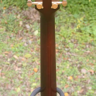 Yairi KYF-2 CTM Electric Acoustic Guitar Figured Maple Top with Fishman Presys Pickup System 2014 - Transparet Blue+Yairi Hard Case plus more extras image 9