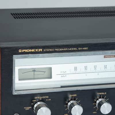 Pioneer SX-450 Vintage Stereo Receiver – Professionally Restored – 1-Year Warranty image 13