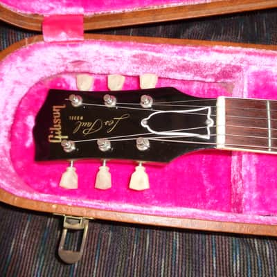Gibson Rare Vintage 1955 Les Paul Goldtop All Gold Model Near Mint Original With Case Candy Amazing image 16