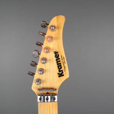 Kramer Vanguard USA 1982 Two Tone Trans Red Zebra image 6