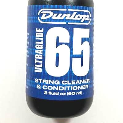 Dunlop Ultraglide 65 Guitar Bass String Cleaner and Conditioner 2oz image 1